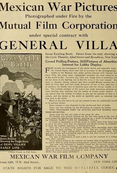 Famous trivia from Hollywood movie : The Life of General Villa (1914)