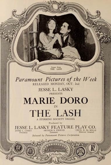 Famous trivia from Hollywood movie : The Lash (1916)