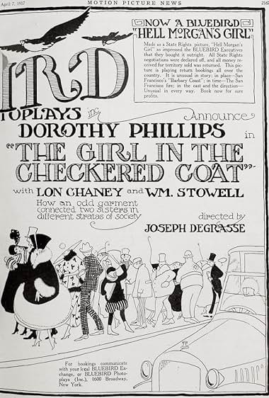 Famous trivia from Hollywood movie : The Girl in the Checkered Coat (1917)