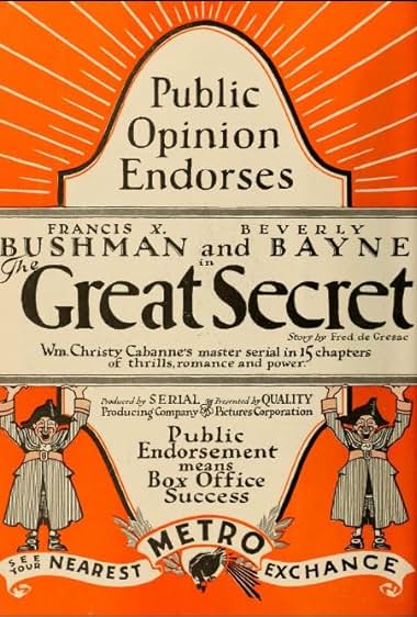 Famous trivia from Hollywood movie : The Great Secret (1917)