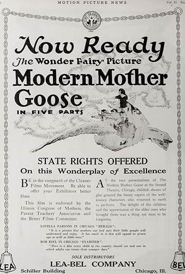 Famous trivia from Hollywood movie : A Modern Mother Goose (1917)