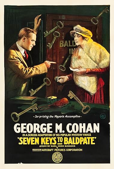 Famous trivia from Hollywood movie : Seven Keys to Baldpate (1917)