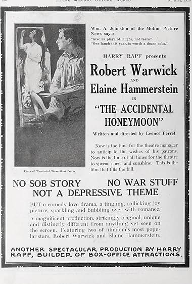 Famous trivia from Hollywood movie : The Accidental Honeymoon (1918)