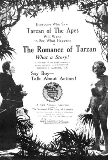 Famous trivia from Hollywood movie : The Romance of Tarzan (1918)