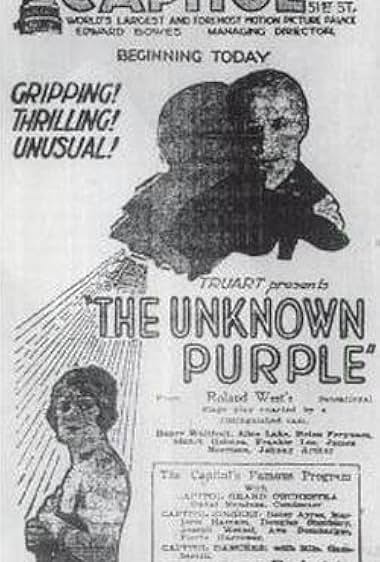Famous trivia from Hollywood movie : The Unknown Purple (1923)