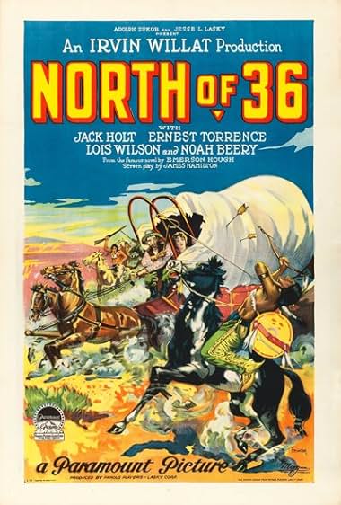 Famous trivia from Hollywood movie : North of 36 (1924)