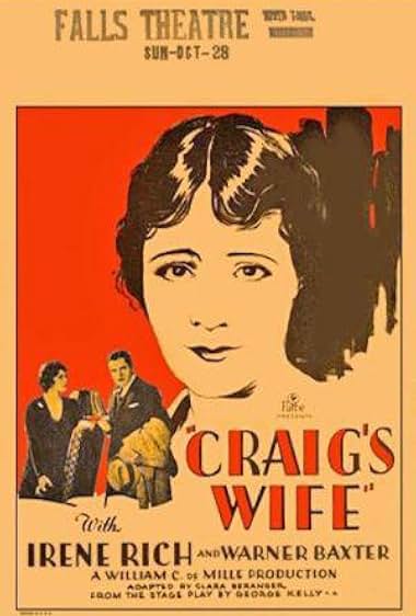 Famous trivia from Hollywood movie : Craig's Wife (1928)