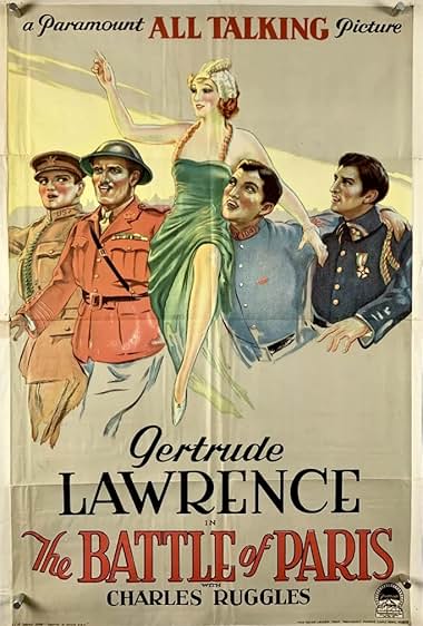 Famous trivia from Hollywood movie : The Battle of Paris (1929)