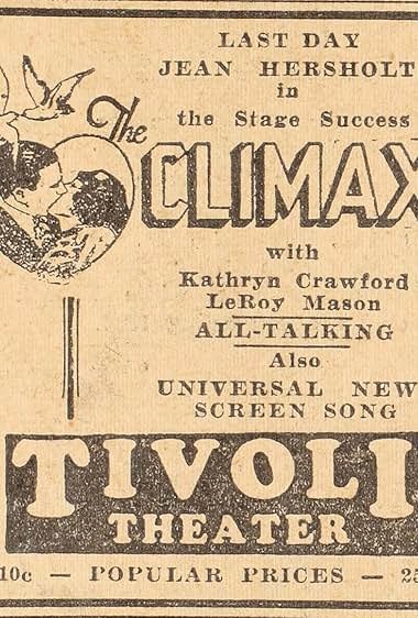 Famous trivia from Hollywood movie : The Climax (1930)