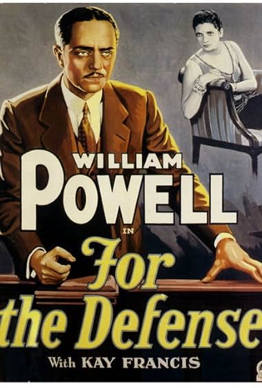 Famous trivia from Hollywood movie : For the Defense (1930)