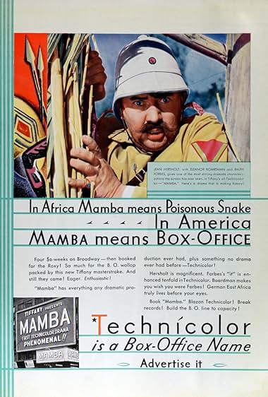 Famous trivia from Hollywood movie : Mamba (1930)
