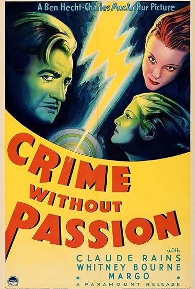 Famous trivia from Hollywood movie : Crime Without Passion (1934)