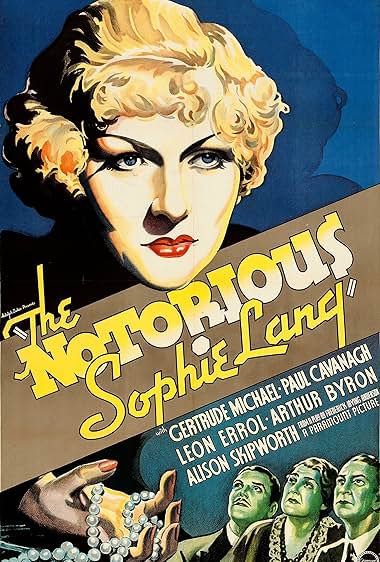Famous trivia from Hollywood movie : The Notorious Sophie Lang (1934)