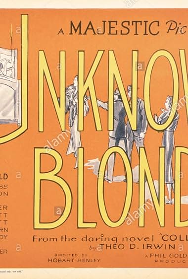 Famous trivia from Hollywood movie : Unknown Blonde (1934)