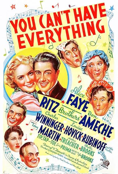 Famous trivia from Hollywood movie : You Can't Have Everything (1937)