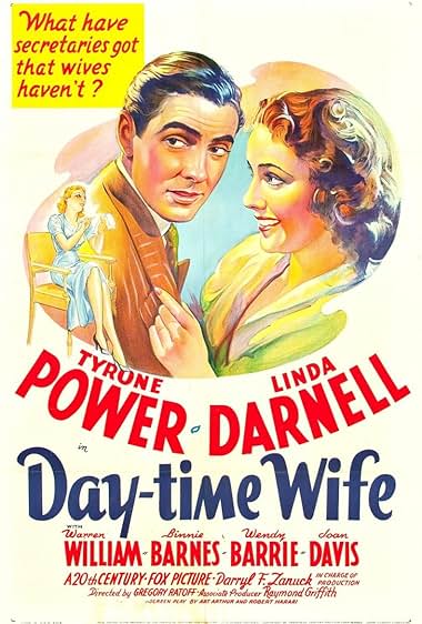 Famous quotes from Hollywood movie : Day-Time Wife (1939)