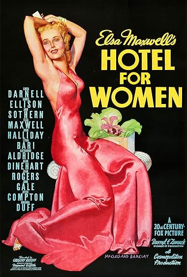 Famous trivia from Hollywood movie : Hotel for Women (1939)
