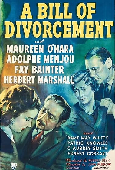 Famous trivia from Hollywood movie : A Bill of Divorcement (1940)