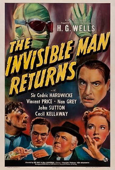 Famous quotes from Hollywood movie : The Invisible Man Returns (1940)