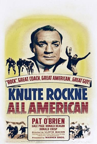 Famous quotes from Hollywood movie : Knute Rockne All American (1940)