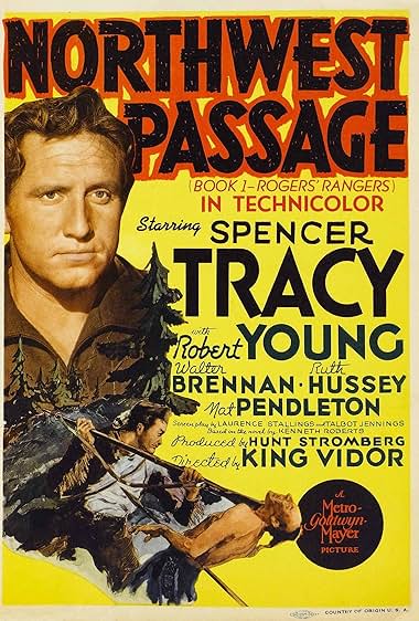 Famous trivia from Hollywood movie : 'Northwest Passage' (Book I -- Rogers' Rangers) (1940)