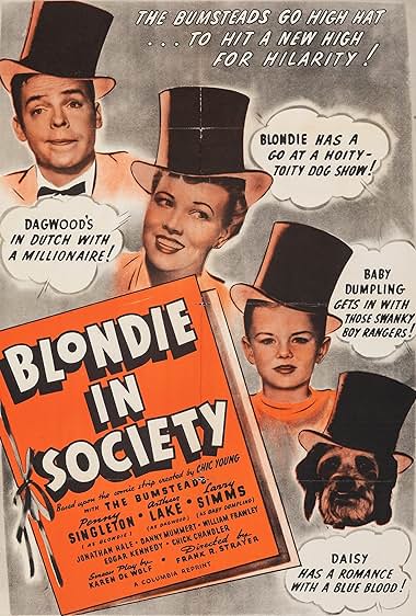 Famous trivia from Hollywood movie : Blondie in Society (1941)