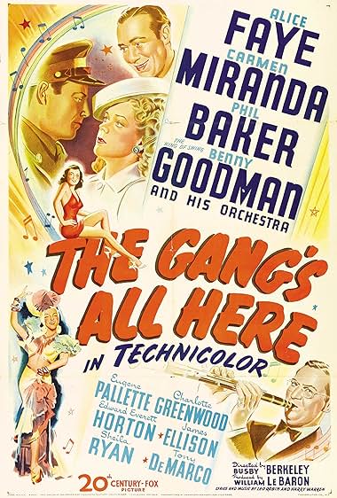 Famous trivia from Hollywood movie : The Gang's All Here (1943)