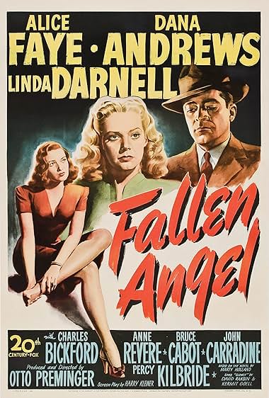 Famous trivia from Hollywood movie : Fallen Angel (1945)