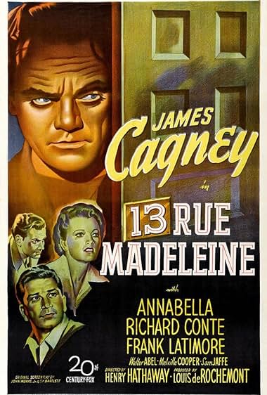 Famous trivia from Hollywood movie : 13 Rue Madeleine (1947)
