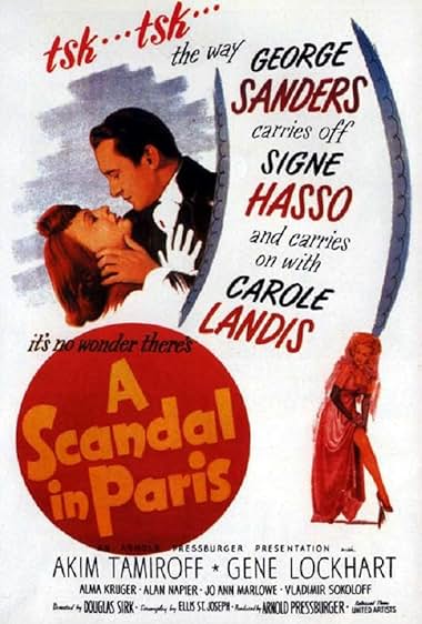 Famous quotes from Hollywood movie : A Scandal in Paris (1946)