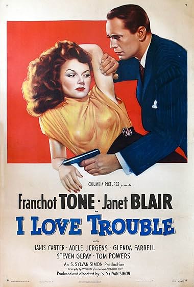 Famous trivia from Hollywood movie : I Love Trouble (1948)