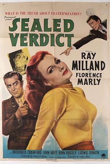 Famous trivia from Hollywood movie : Sealed Verdict (1948)