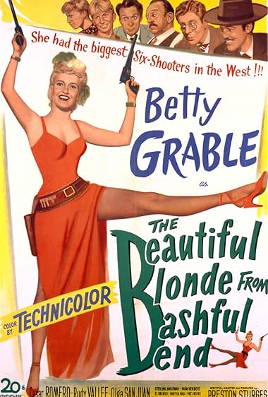 Famous trivia from Hollywood movie : The Beautiful Blonde from Bashful Bend (1949)