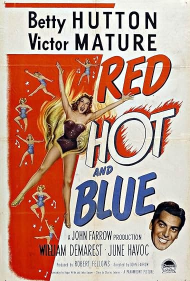 Famous trivia from Hollywood movie : Red, Hot and Blue (1949)
