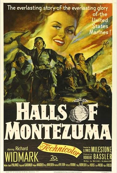 Famous quotes from Hollywood movie : Halls of Montezuma (1950)