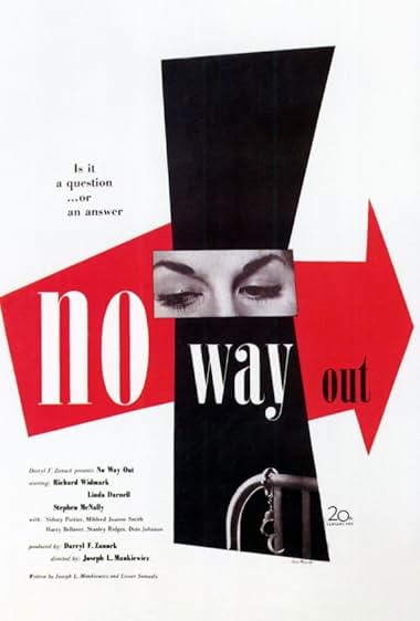 Famous trivia from Hollywood movie : No Way Out (1950)