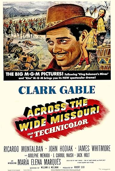 Famous trivia from Hollywood movie : Across the Wide Missouri (1951)