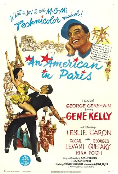 Famous trivia from Hollywood movie : An American in Paris (1951)