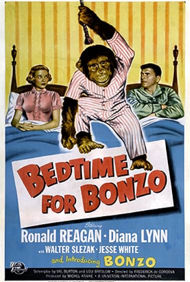 Famous trivia from Hollywood movie : Bedtime for Bonzo (1951)