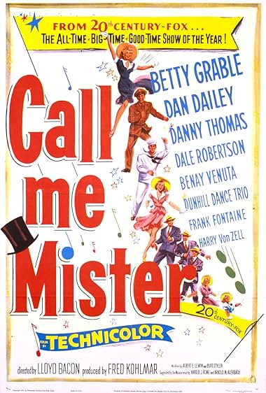Famous trivia from Hollywood movie : Call Me Mister (1951)