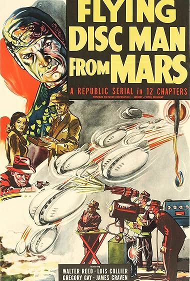Famous trivia from Hollywood movie : Flying Disc Man from Mars (1950)