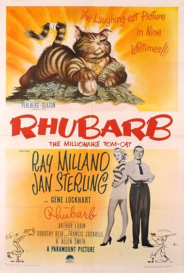 Famous quotes from Hollywood movie : Rhubarb (1951)