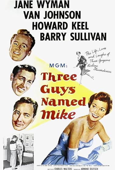 Famous trivia from Hollywood movie : Three Guys Named Mike (1951)