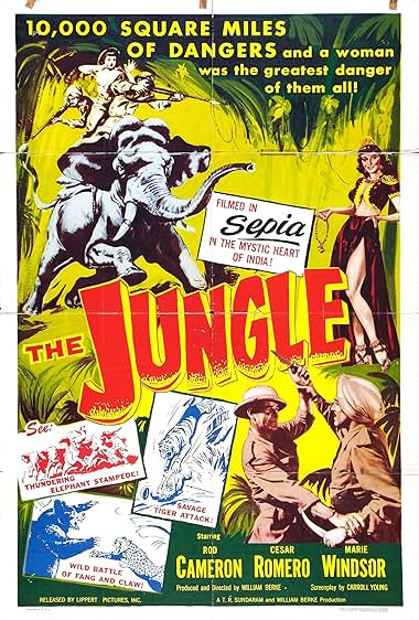 Famous trivia from Hollywood movie : The Jungle (1952)