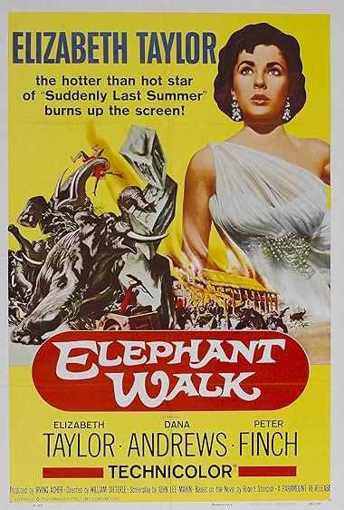 Famous trivia from Hollywood movie : Elephant Walk (1954)