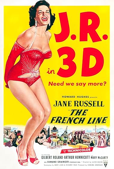 Famous trivia from Hollywood movie : The French Line (1953)