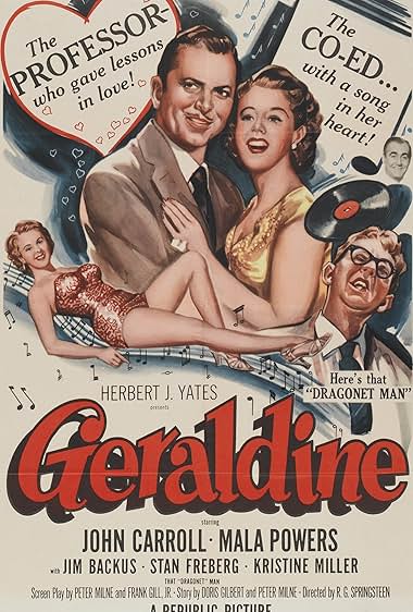Famous trivia from Hollywood movie : Geraldine (1953)