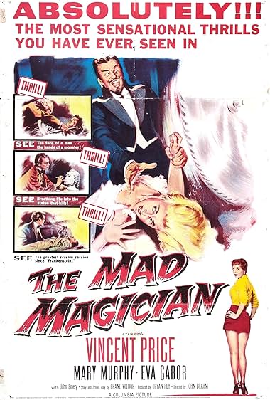 Famous trivia from Hollywood movie : The Mad Magician (1954)