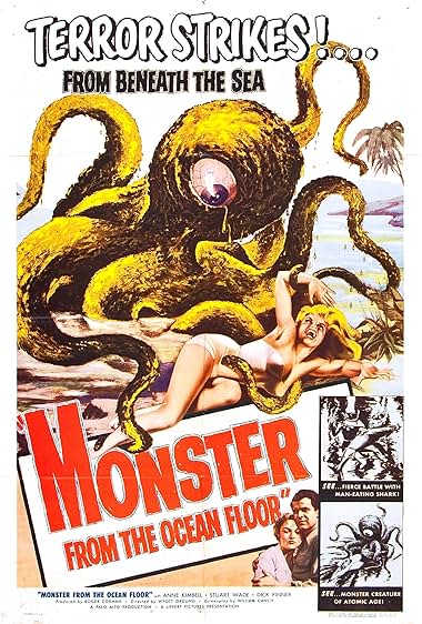 Famous trivia from Hollywood movie : Monster from the Ocean Floor (1954)