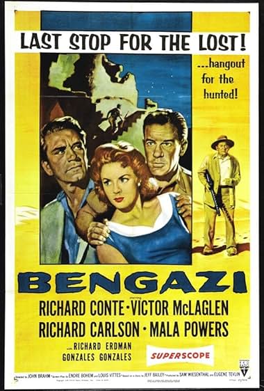 Famous trivia from Hollywood movie : Bengazi (1955)